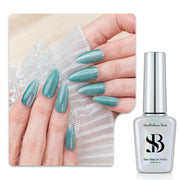 One-Step Gel Polish 3-in-1 Cat Eye 12ml｜No Base or Top Coat Needed｜UV Light Recommended｜Easy Removal (#629 Silver Veil)