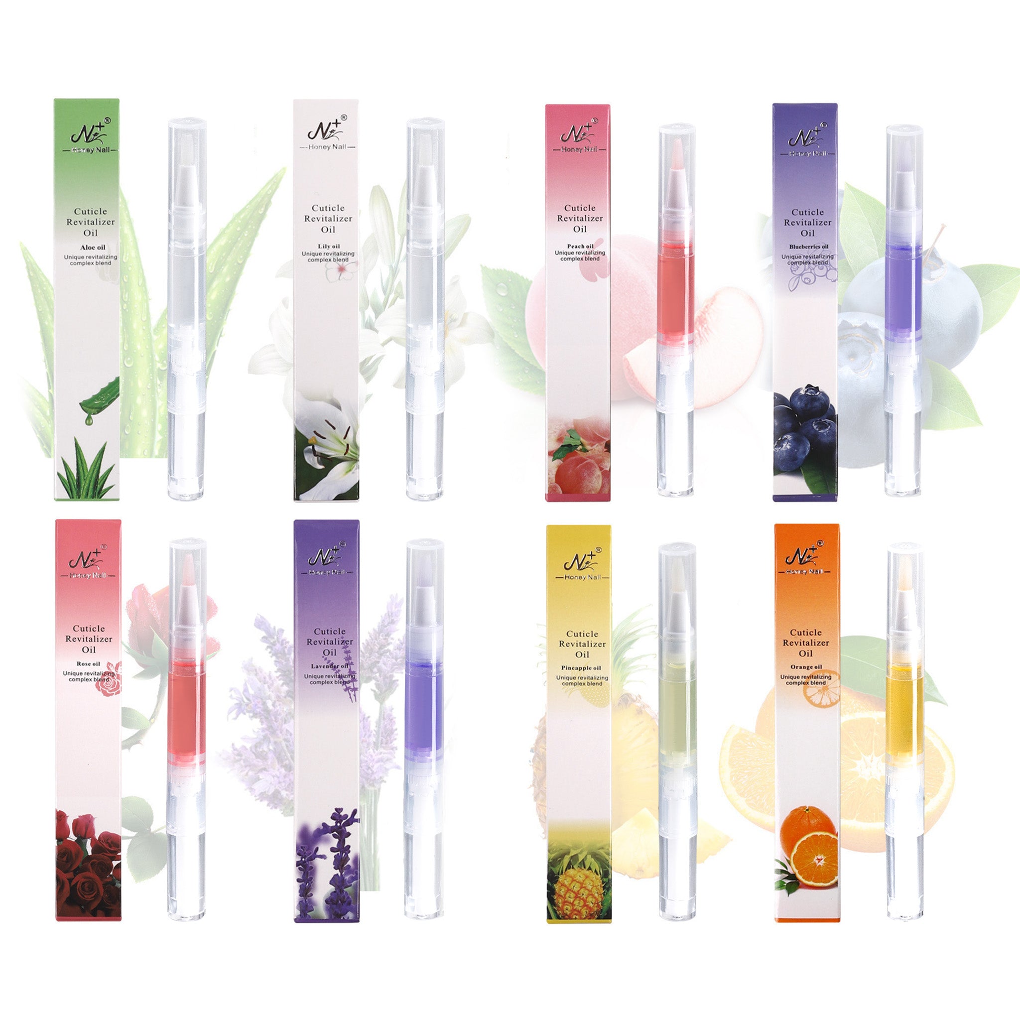 Cuticle Oil Pen – Nail Care, Cuticle Treatment, Moisturizing & Repair, Fingertip Nourishment, Portable with Multiple Scents