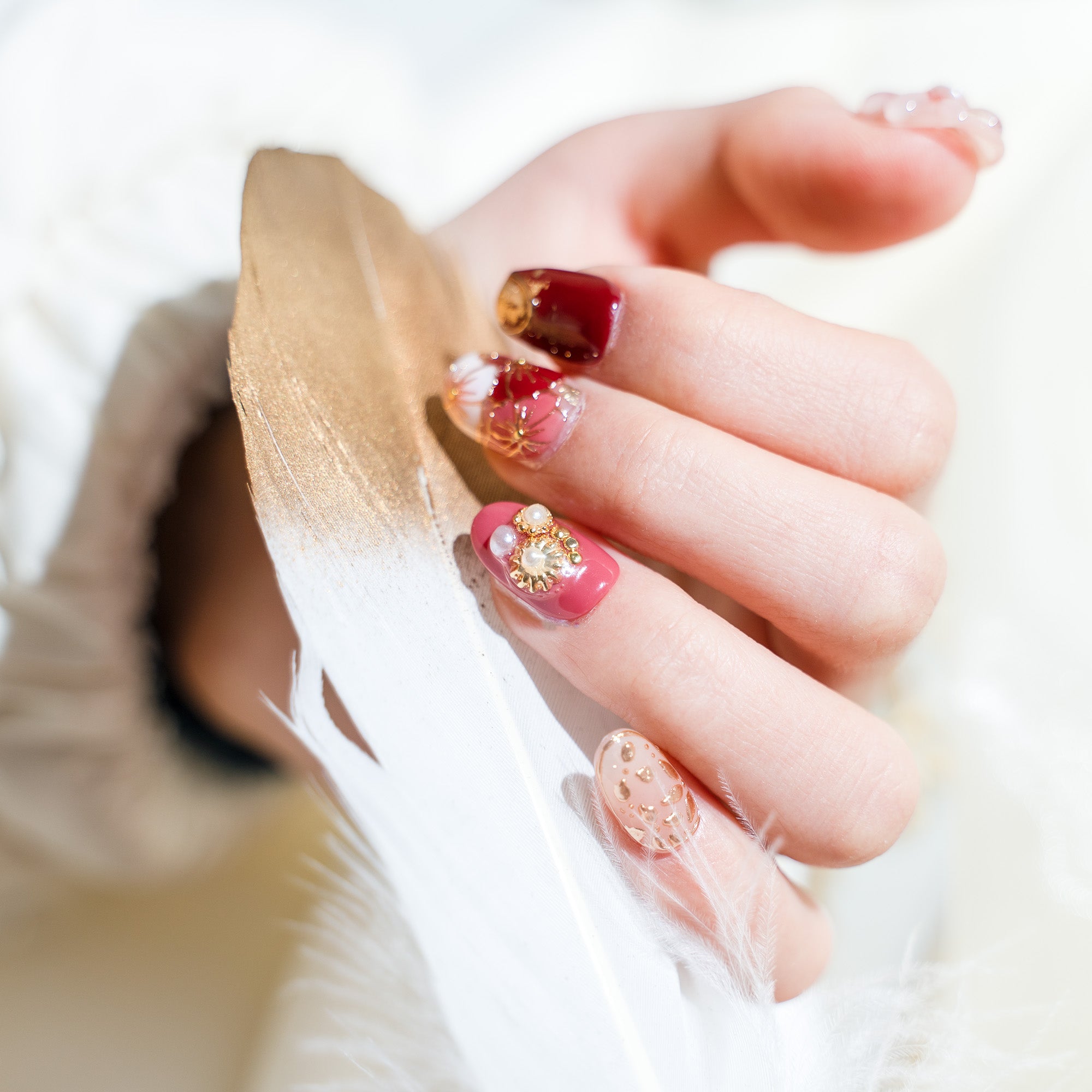 Sun&Beam Nails Handmade Press-ons Nails #210
