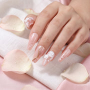 Handmade Rose Garden Press-On Nails #002