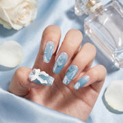 Handmade Ocean Angel Press-On Nails #008
