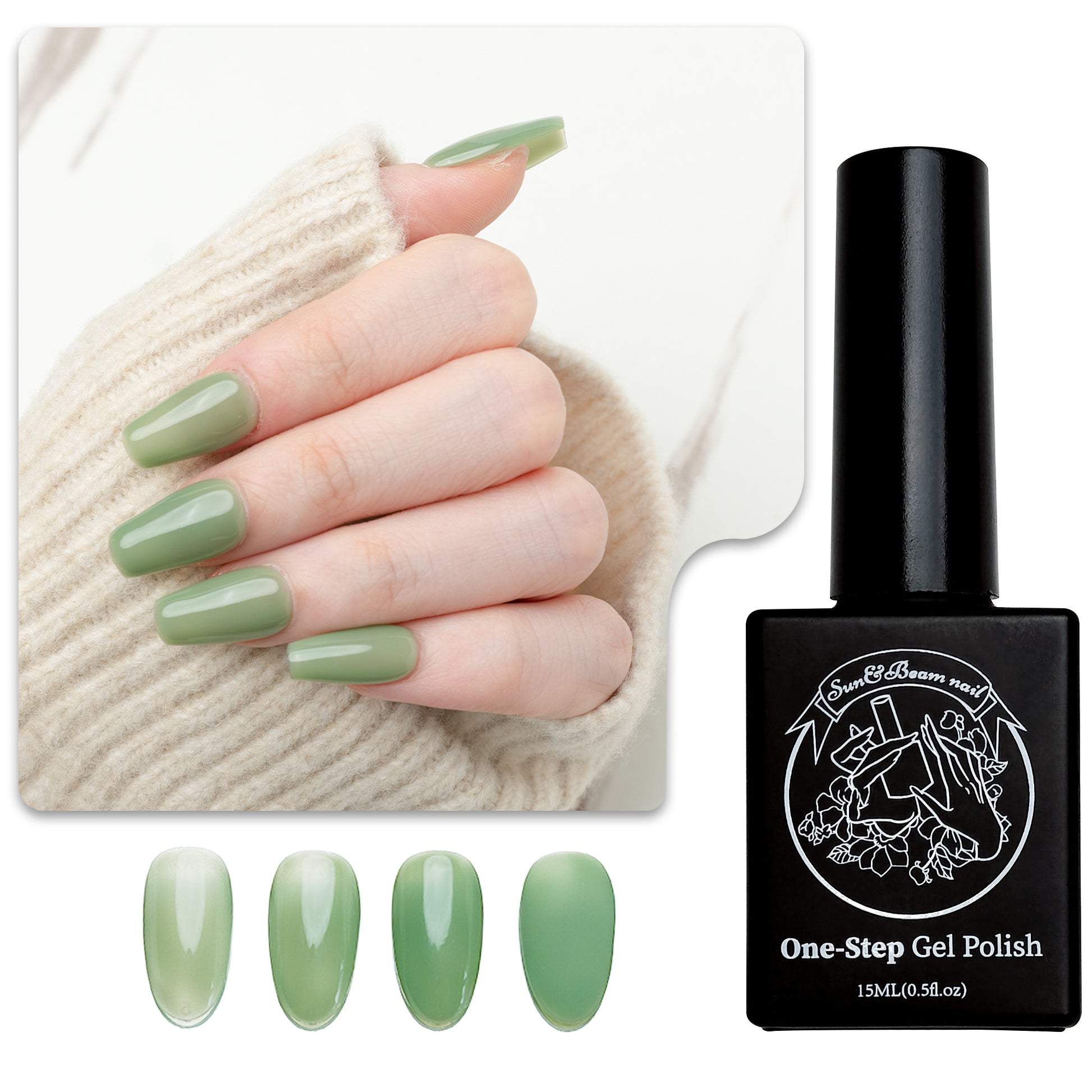 One-Step Gel Polish 3-in-1 #1