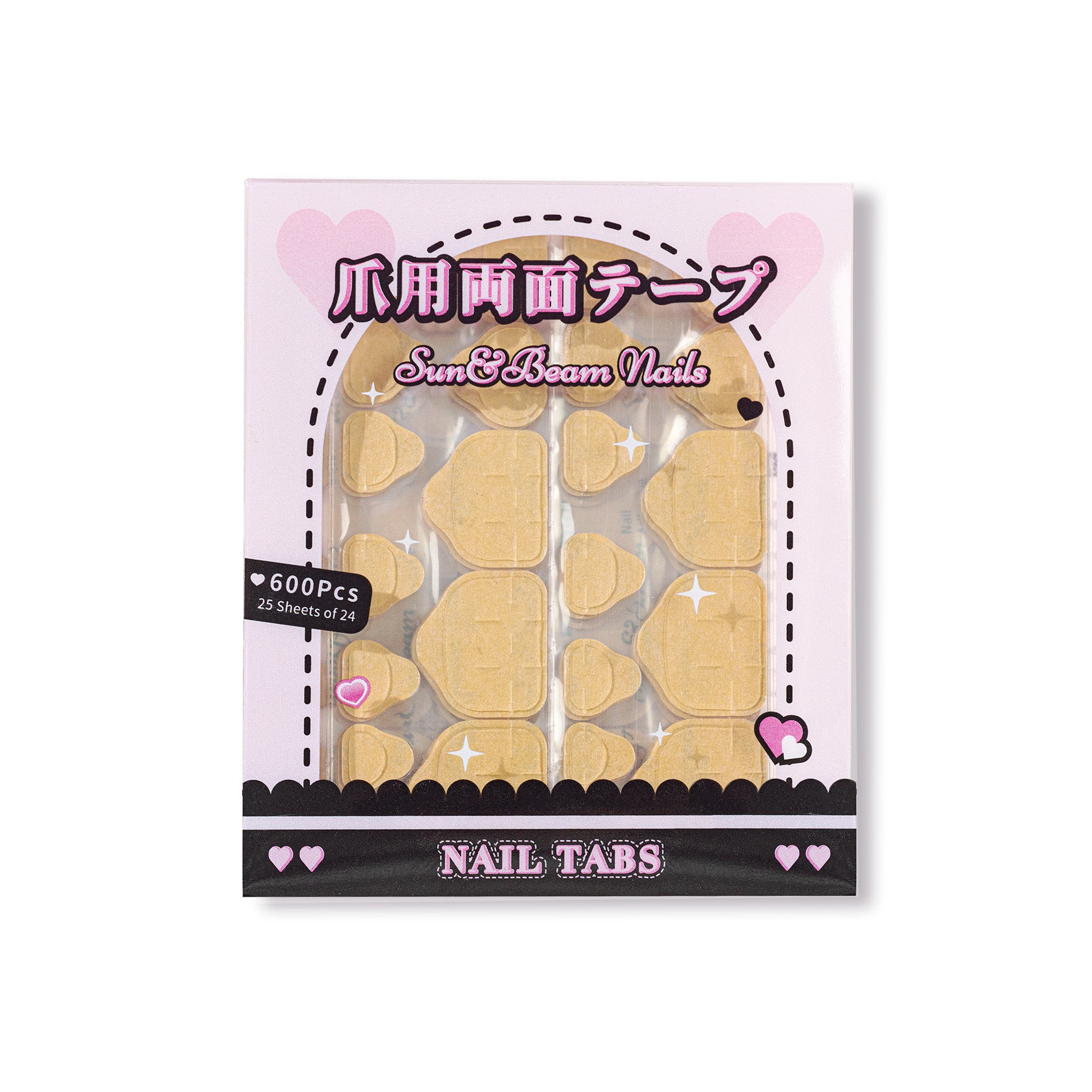 Jelly Nail Tabs – Ultra-Thin, Strong Hold, Easy to Use (600pcs)