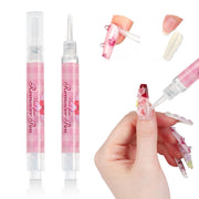 Nails Glue Remover Pen – 2 Pack Nail Glue & Jelly Tab Remover With Vitamin E Gentle & Precise Pen-Type Remover