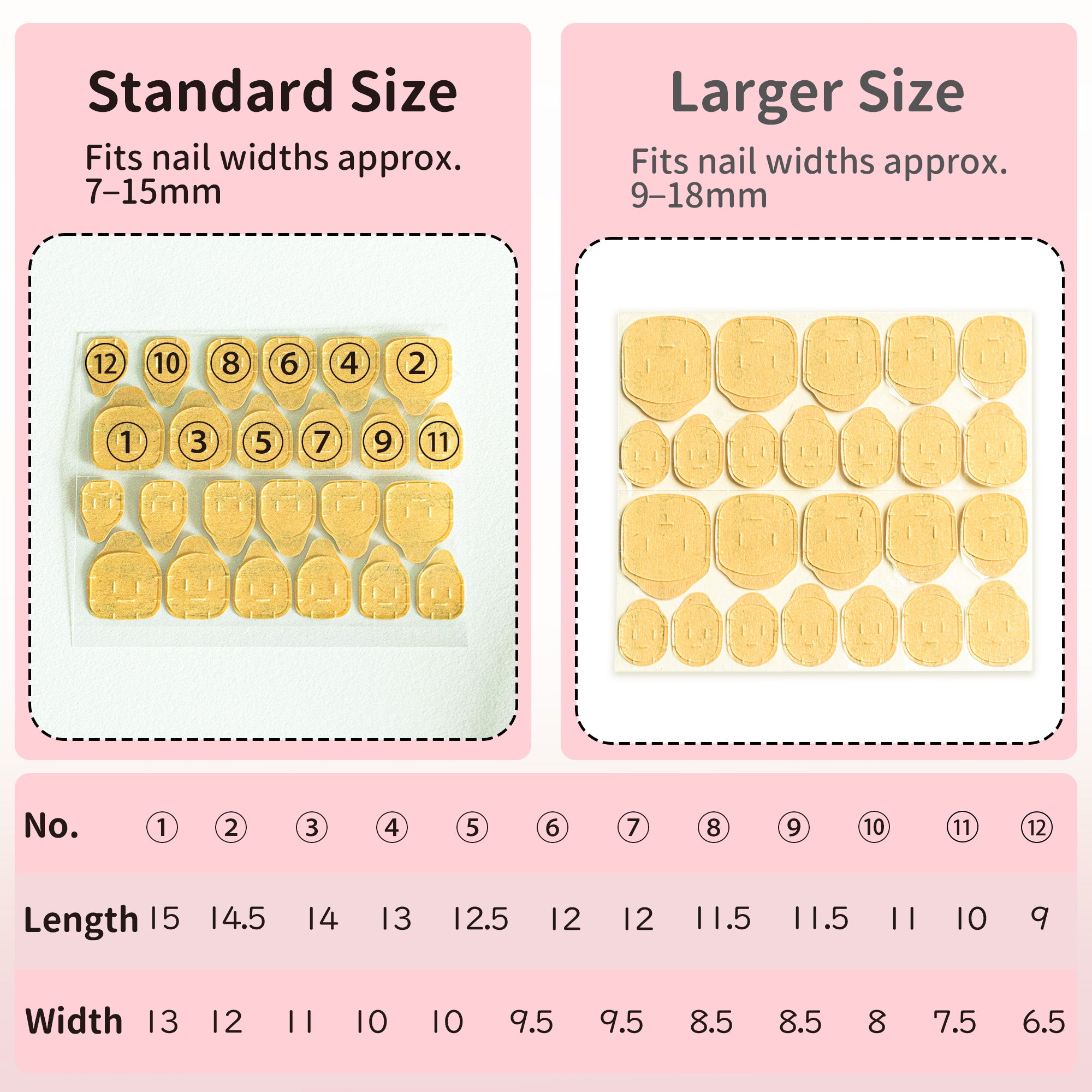 Jelly Nail Tabs – Ultra-Thin, Strong Hold, Easy to Use (600pcs)