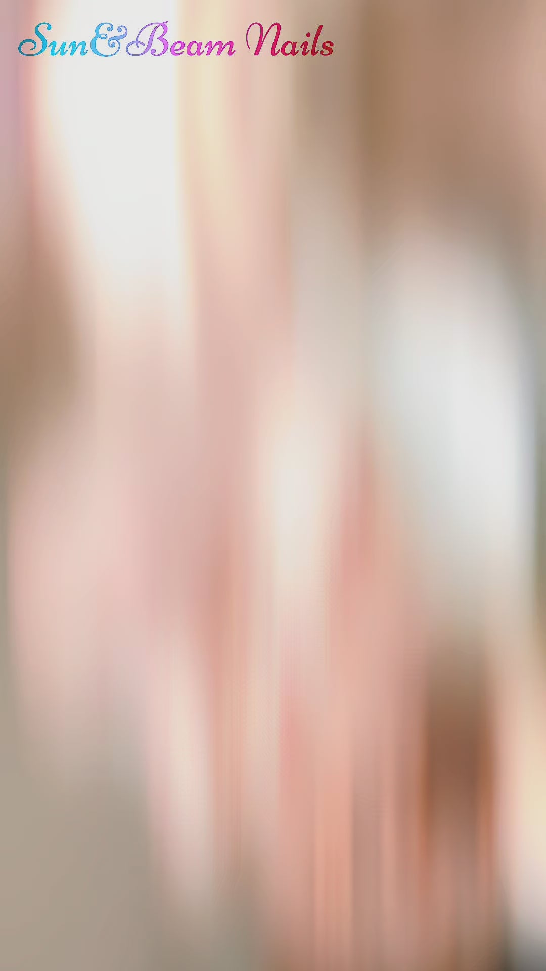 동영상 로드: Handmade Short Round Press-On Nails - Red Pink Gold 3D Flower Japanese 10 Pcs #210